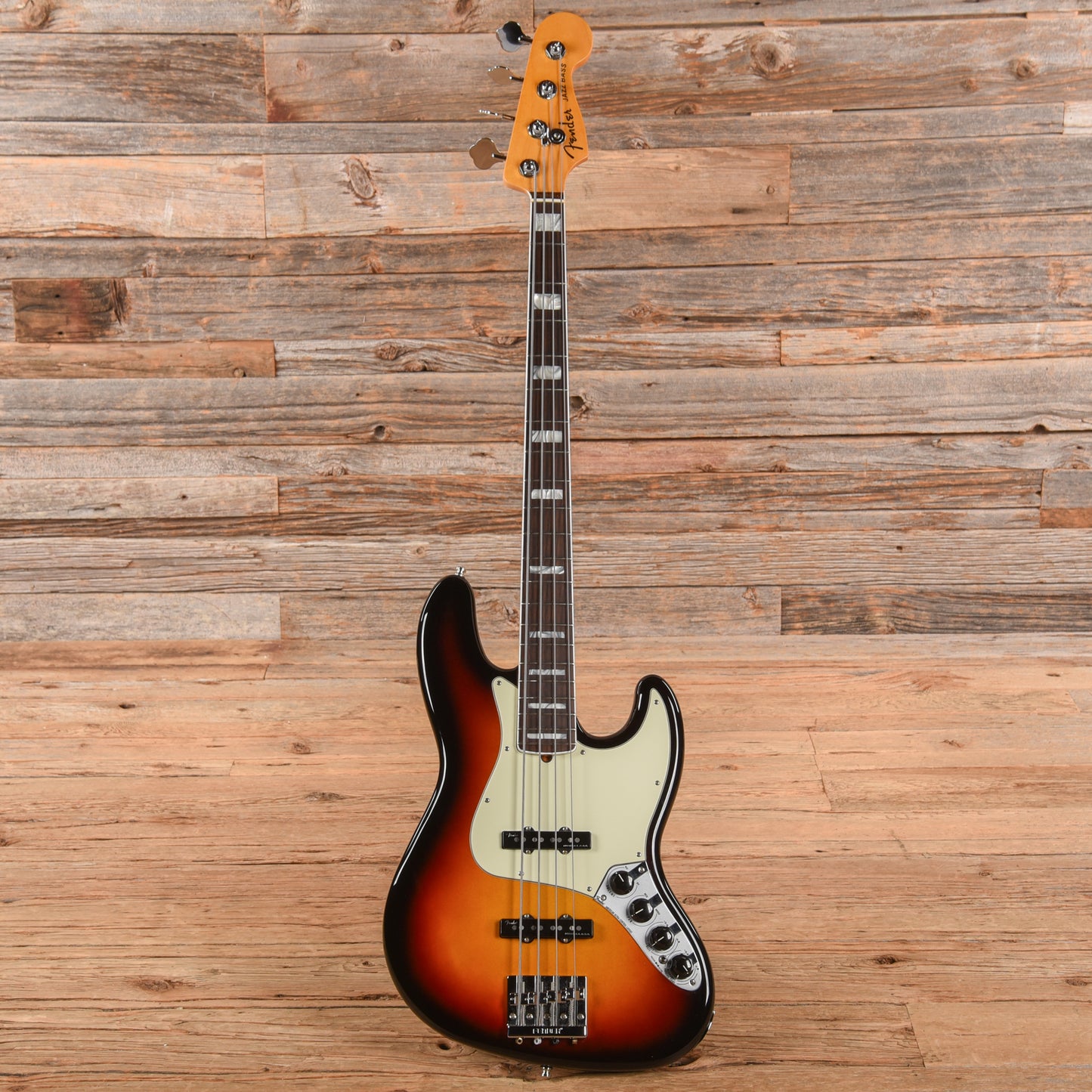 Fender American Ultra Jazz Bass Sunburst 2020 Bass Guitars / 4-String
