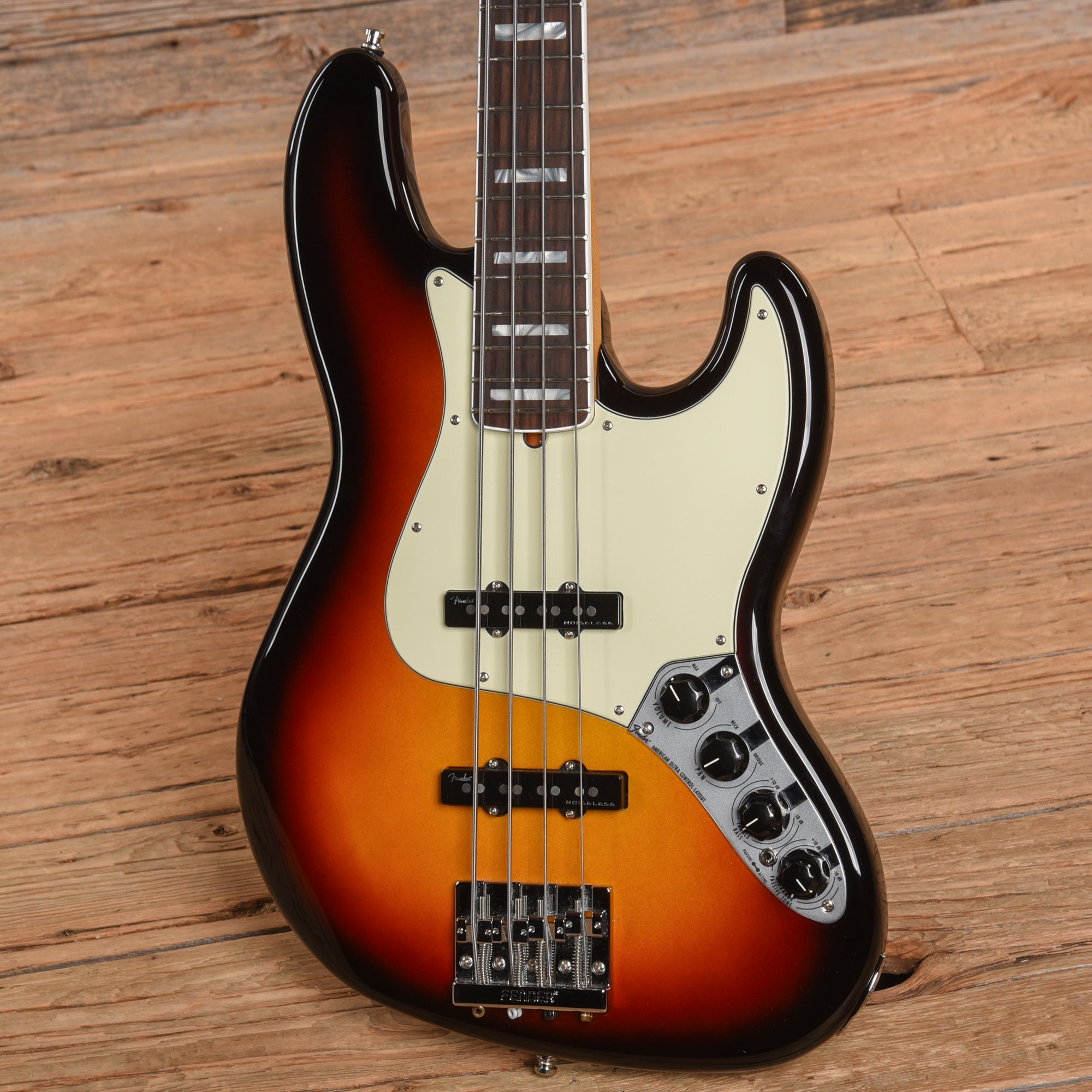 Fender American Ultra Jazz Bass Sunburst 2020 Bass Guitars / 4-String