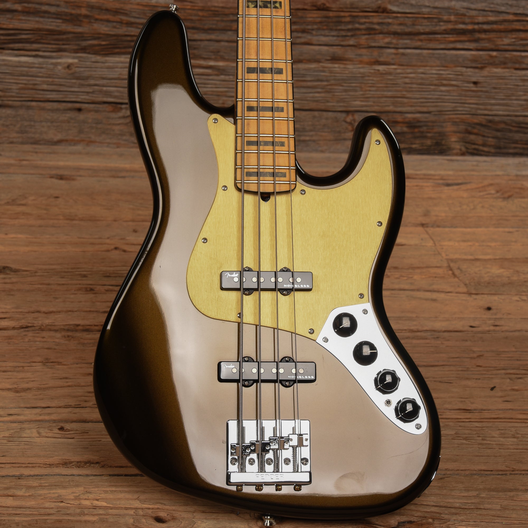 Fender American Ultra Jazz Bass Texas Tea 2021 Bass Guitars / 4-String