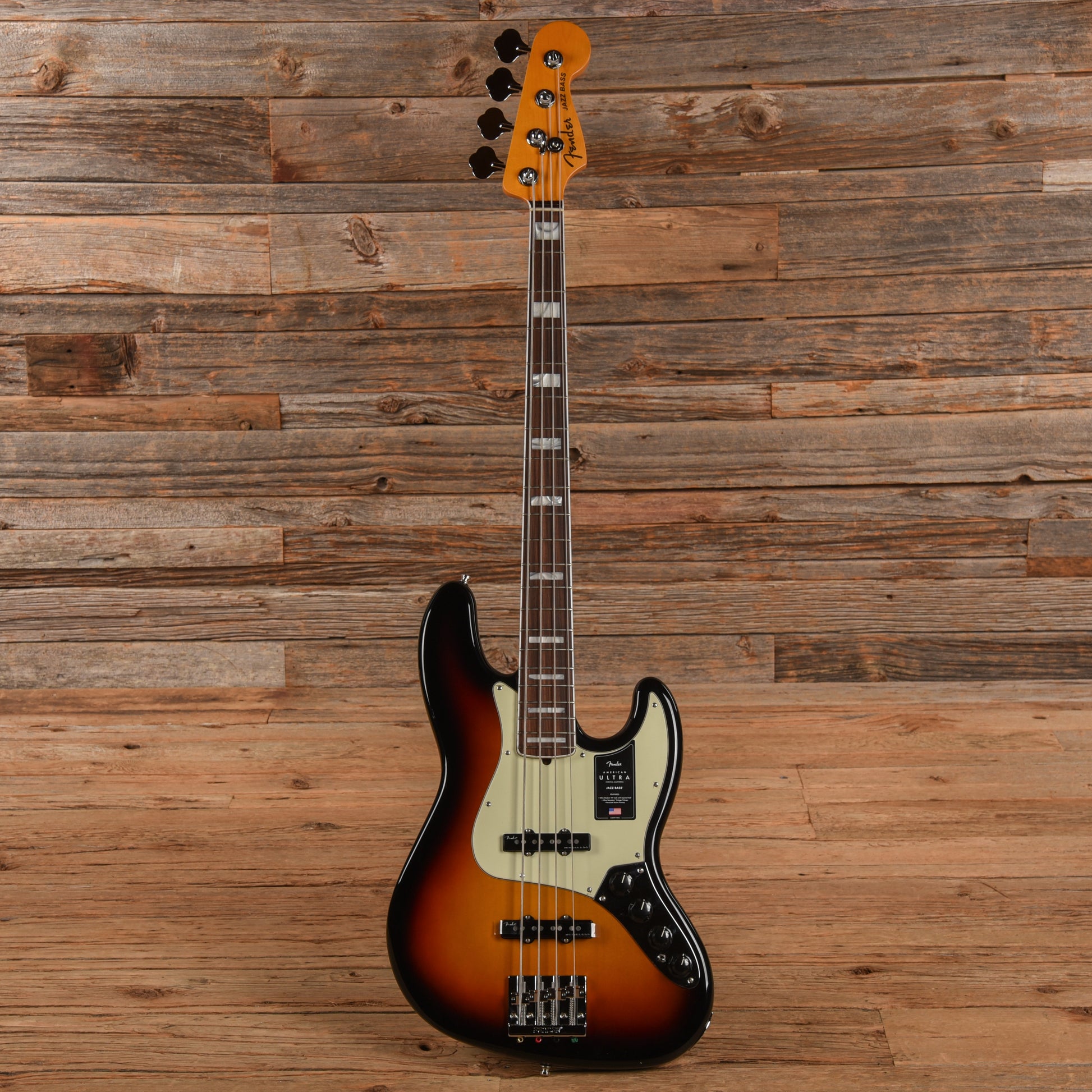 Fender American Ultra Jazz Bass Ultraburst Bass Guitars / 4-String