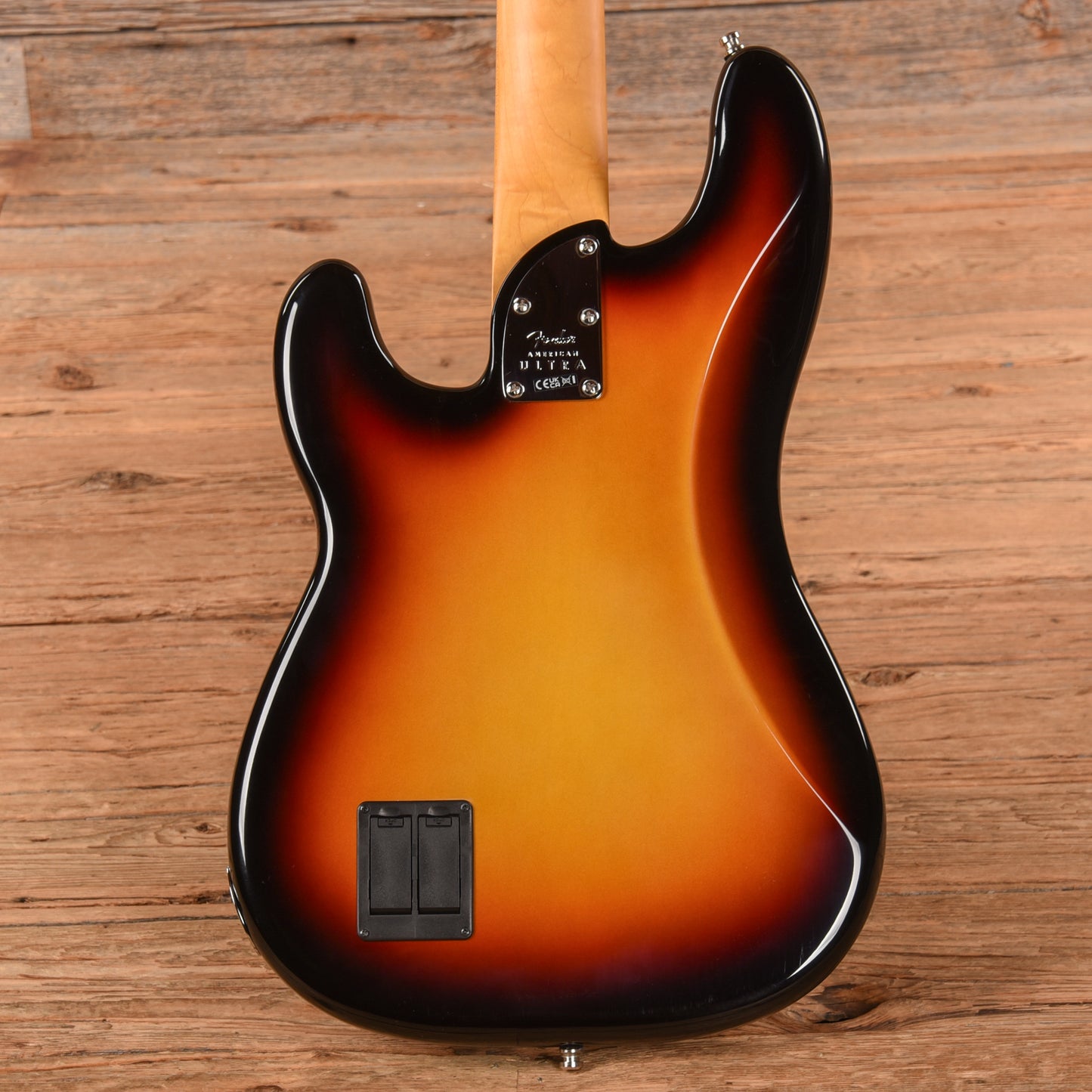 Fender American Ultra Precision Bass Ultra Burst Bass Guitars / 4-String