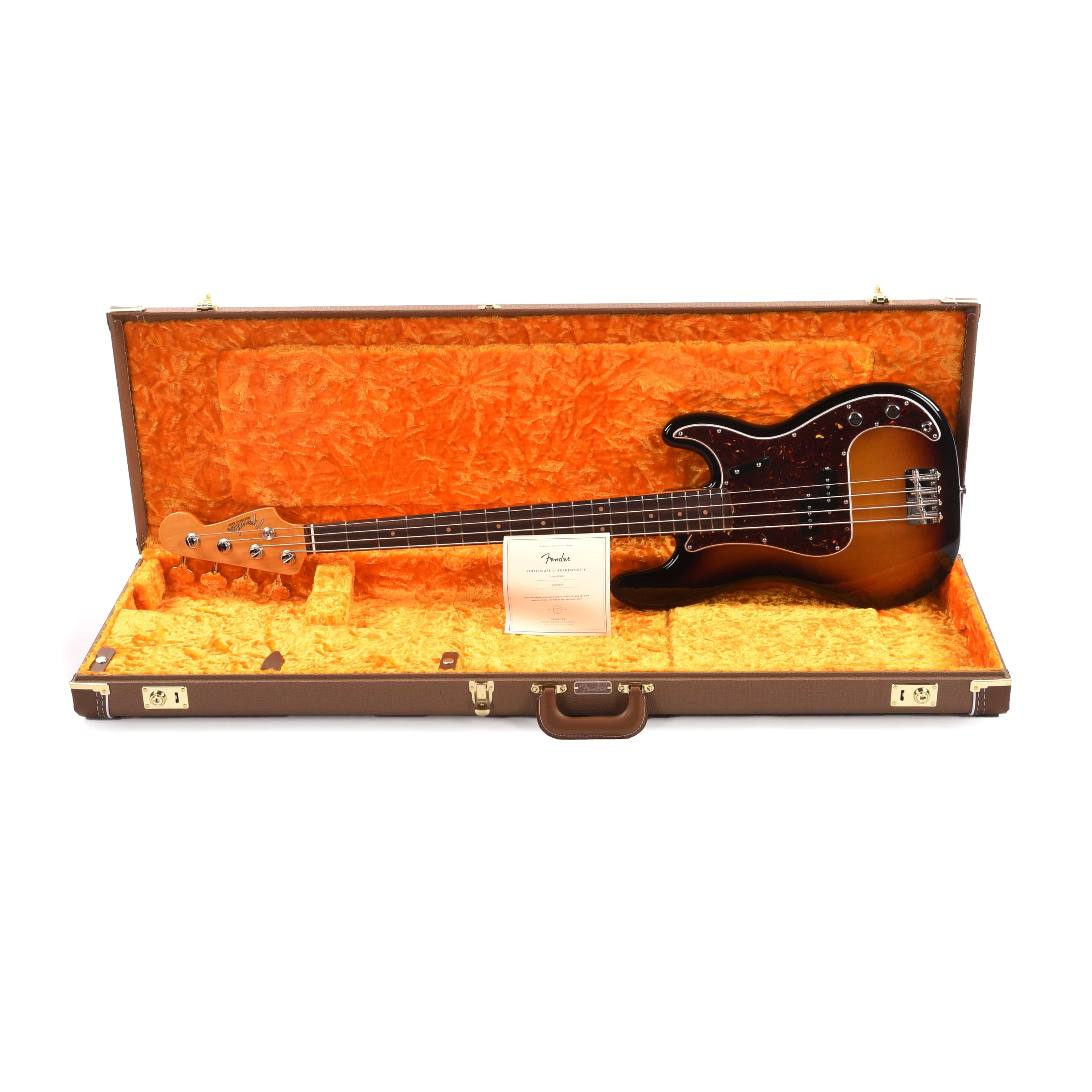 Fender American Vintage II 1960 Precision Bass 3-Color Sunburst Bass Guitars / 4-String