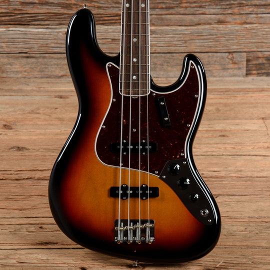 Fender American Vintage II 1966 Jazz Bass 3-Color Sunburst Bass Guitars / 4-String
