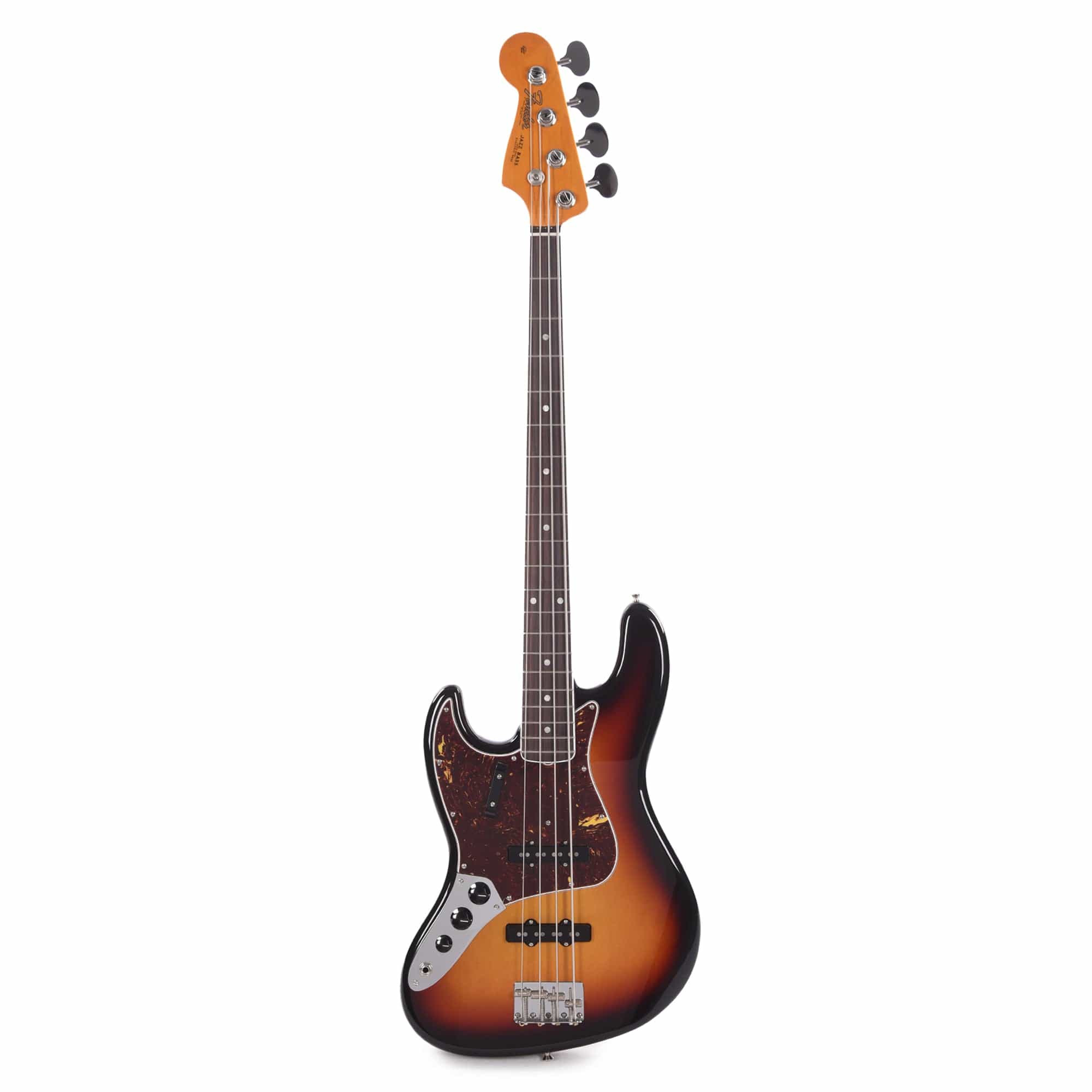 Fender American Vintage II 1966 Jazz Bass 3-Color Sunburst LEFTY Bass Guitars / 4-String