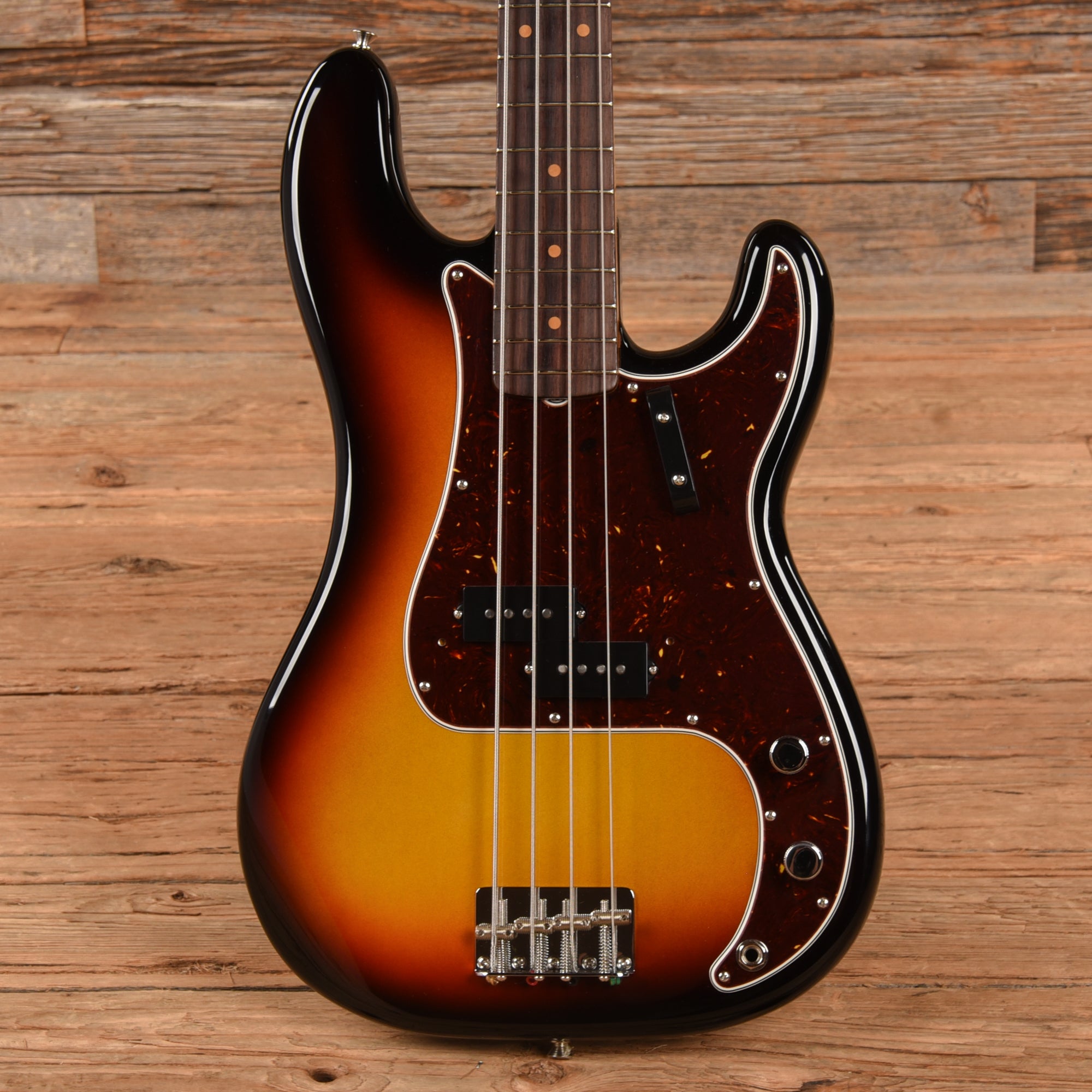 Fender American Vintage II 60 Precision Bass Sunburst 2023 Bass Guitars / 4-String