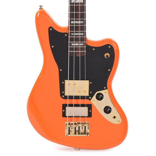 Fender Artist Limited Edition Mike Kerr Jaguar Bass Tiger's Blood Orange Bass Guitars / 4-String