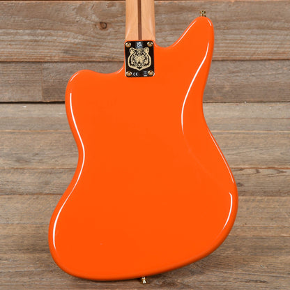 Fender Artist Limited Edition Mike Kerr Jaguar Bass Tiger's Blood Orange Bass Guitars / 4-String
