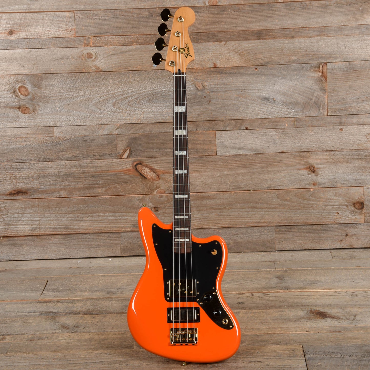 Fender Artist Limited Edition Mike Kerr Jaguar Bass Tiger's Blood Orange Bass Guitars / 4-String