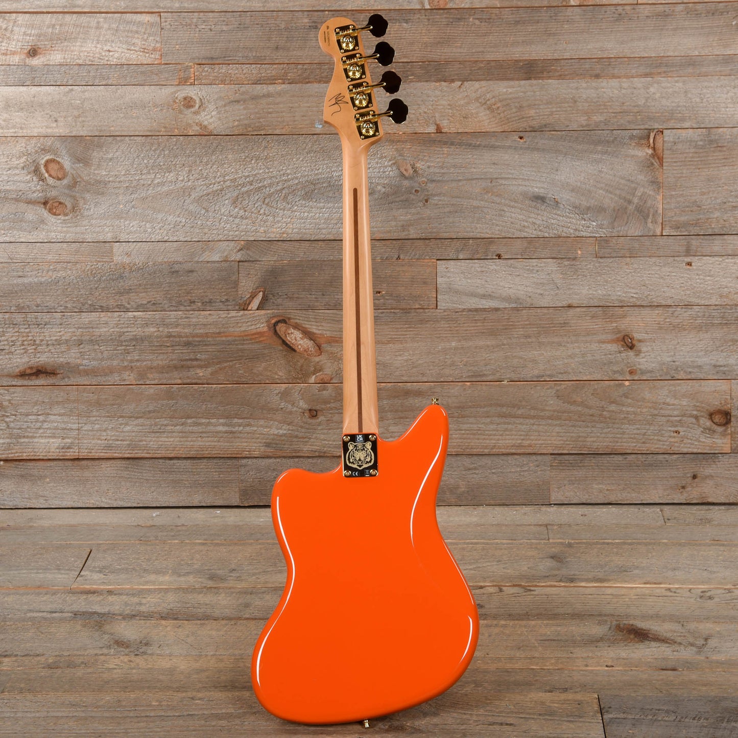 Fender Artist Limited Edition Mike Kerr Jaguar Bass Tiger's Blood Orange Bass Guitars / 4-String