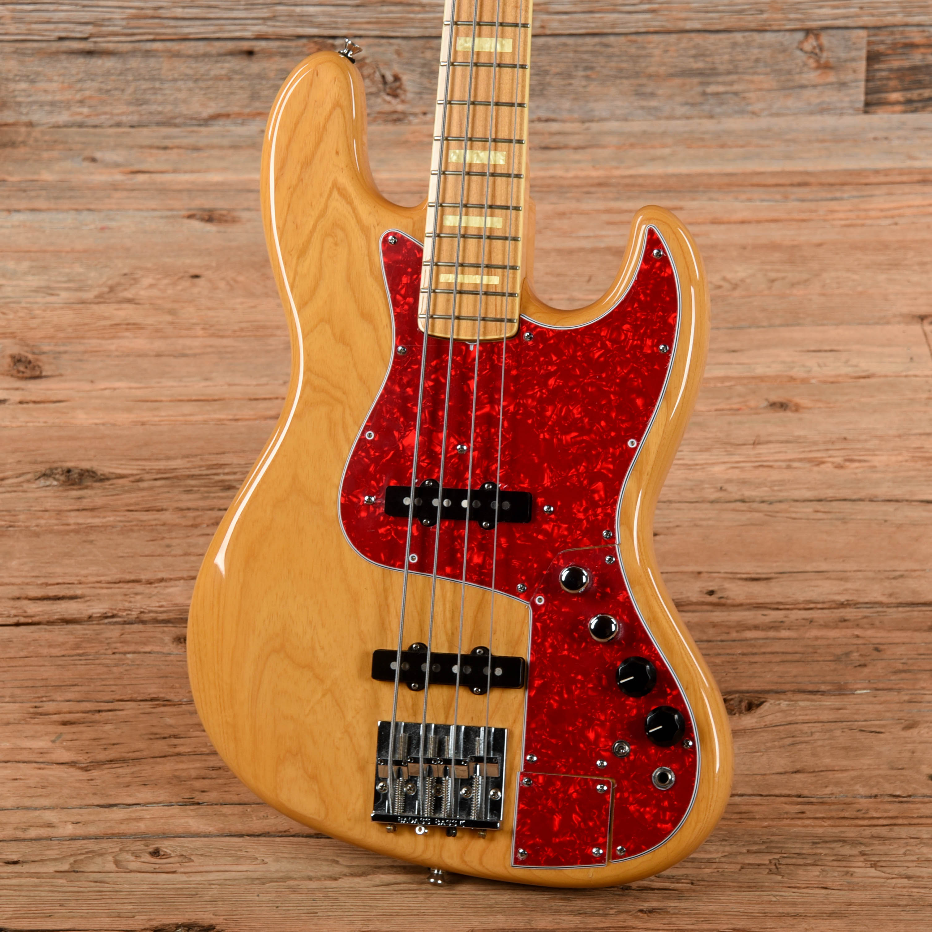 Fender Artist Marcus Miller Signature Jazz Bass Natural 2010 Bass Guitars / 4-String