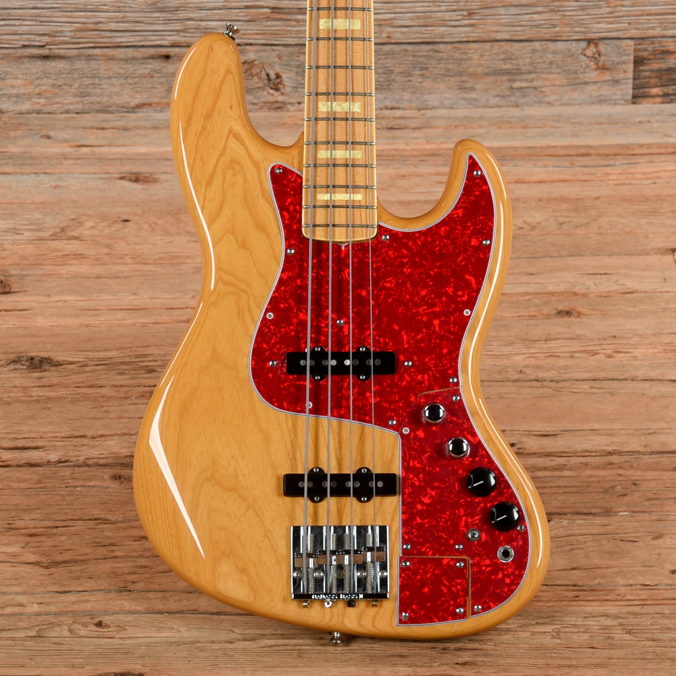 Fender Artist Marcus Miller Signature Jazz Bass Natural 2010 Bass Guitars / 4-String