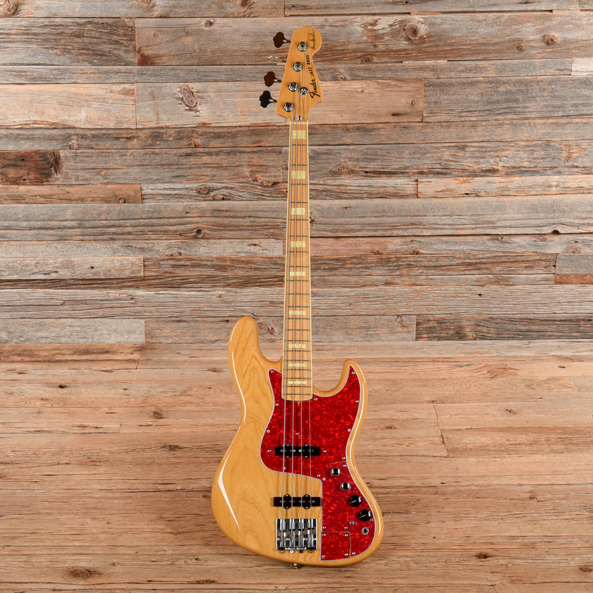 Fender Artist Marcus Miller Signature Jazz Bass Natural 2010 Bass Guitars / 4-String