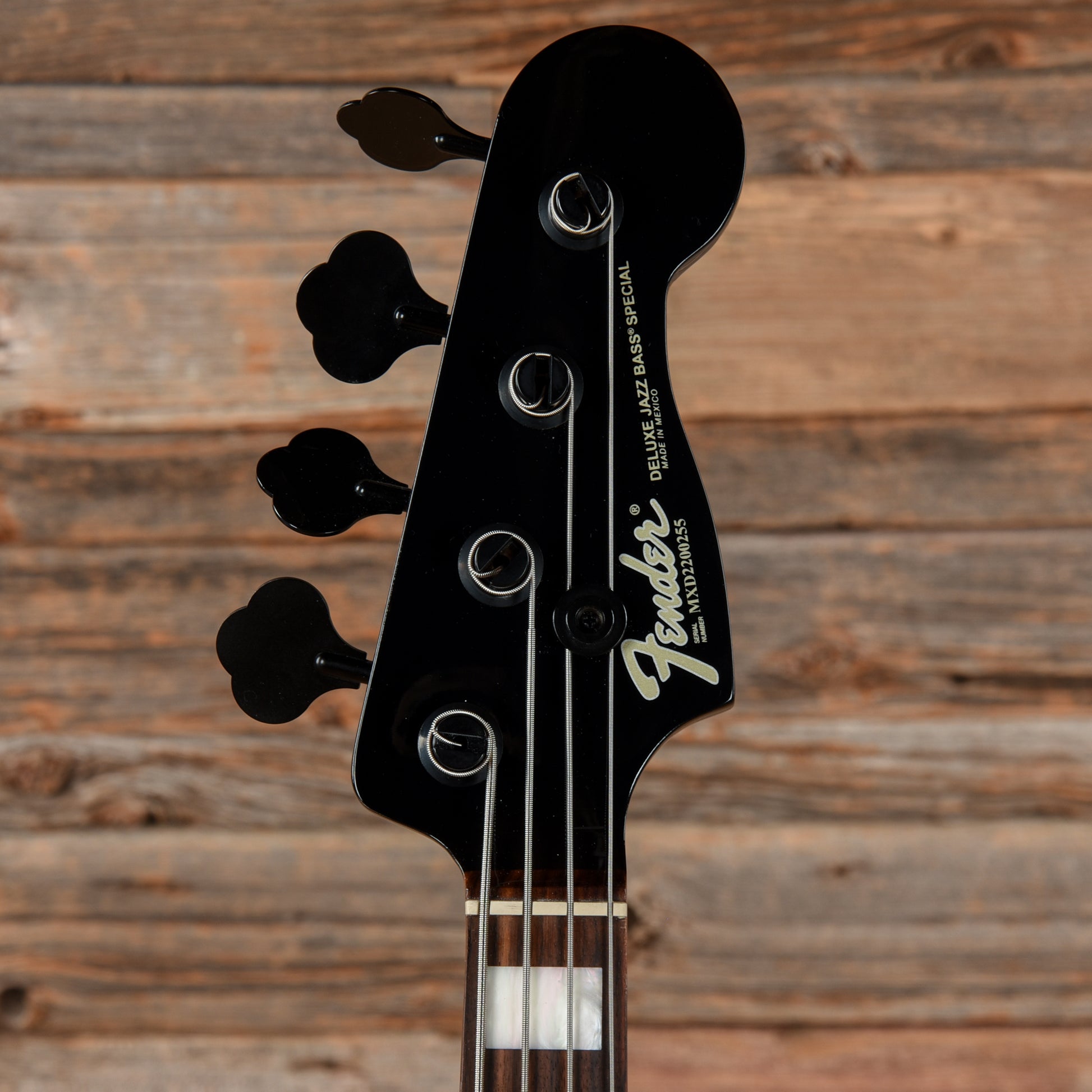 Fender Artist Series Duff McKagan Deluxe Precision Bass Black 2022 Bass Guitars / 4-String