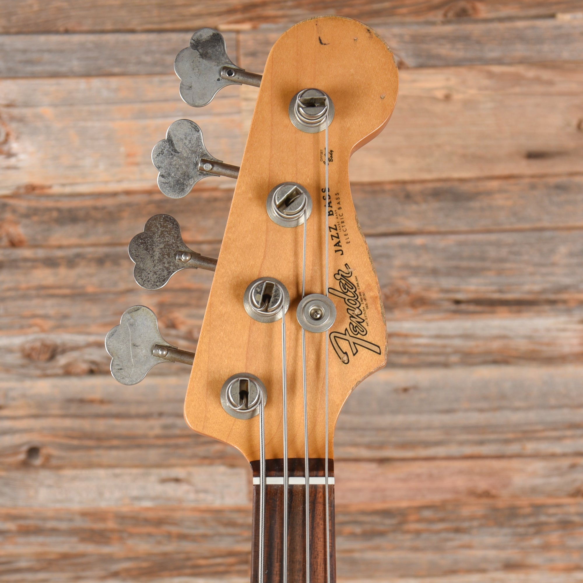 Fender Artist Series Flea Signature Road Worn Jazz Bass Shell Pink 2016 Bass Guitars / 4-String