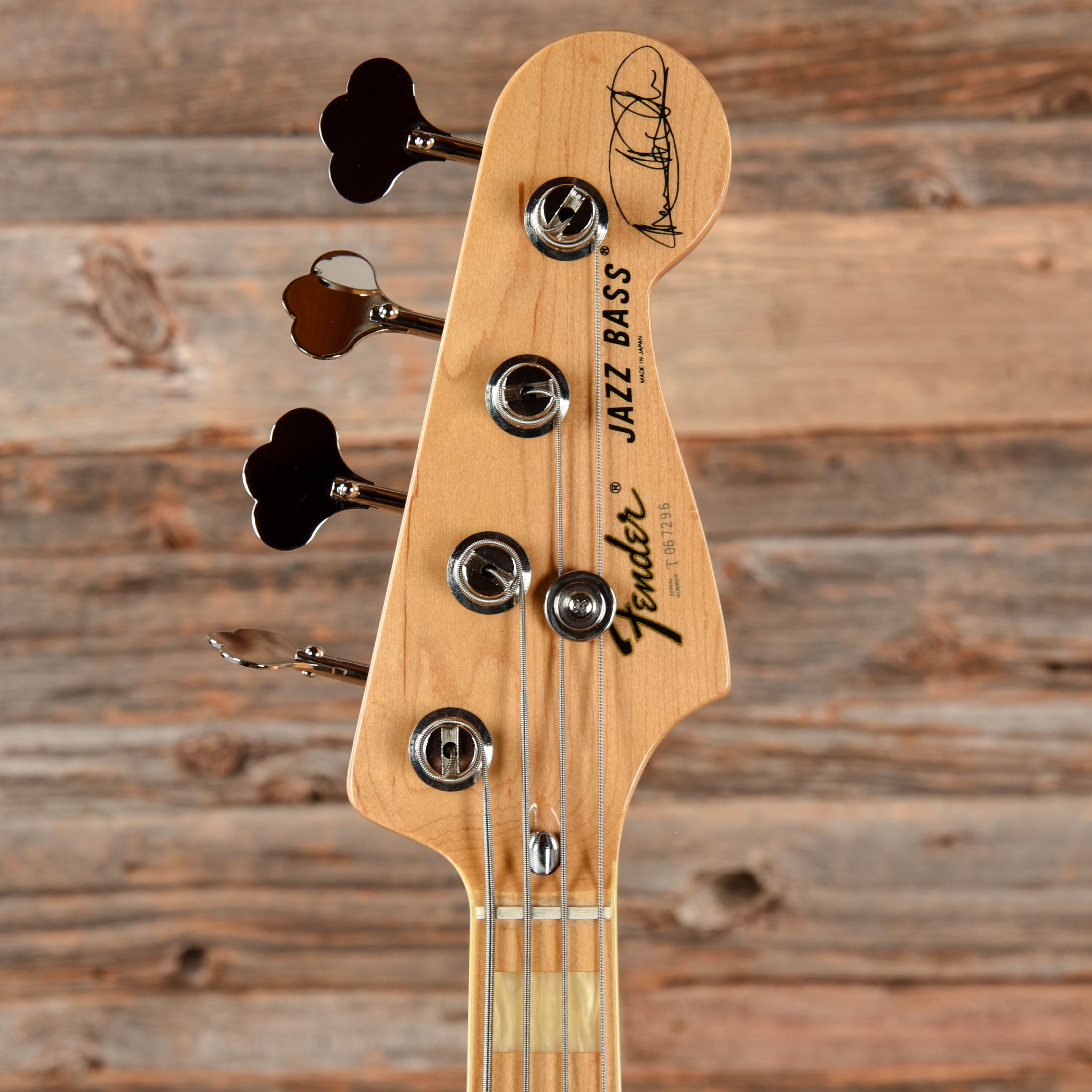 Fender Artist Series Marcus Miller Signature Jazz Bass Natural 2009 Bass Guitars / 4-String