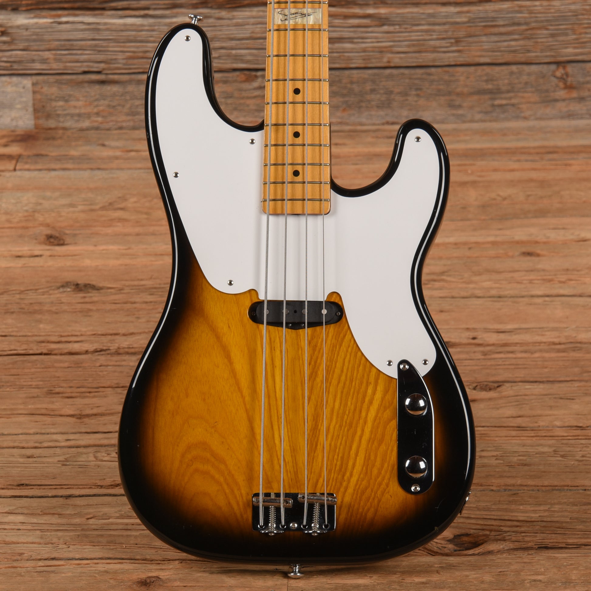 Fender Artist Series Sting Signature Precision Bass Sunburst 2002 Bass Guitars / 4-String