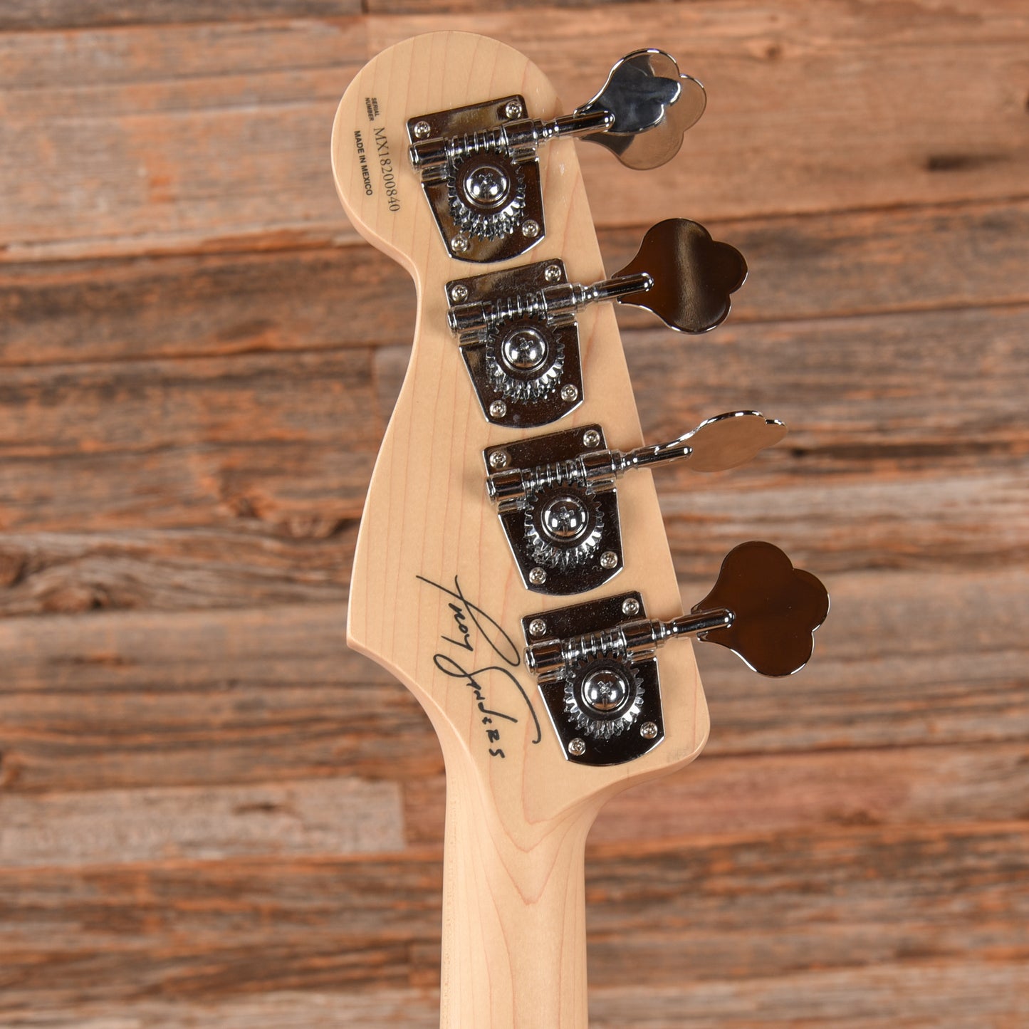 Fender Artist Troy Sanders Jaguar Bass Silverburst 2019 Bass Guitars / 4-String