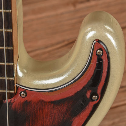 Fender Blacktop Precision Bass White Chrome Pearl 2013 Bass Guitars / 4-String