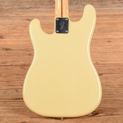 Fender Bullet Bass Deluxe Ivory White 1982 Bass Guitars / 4-String