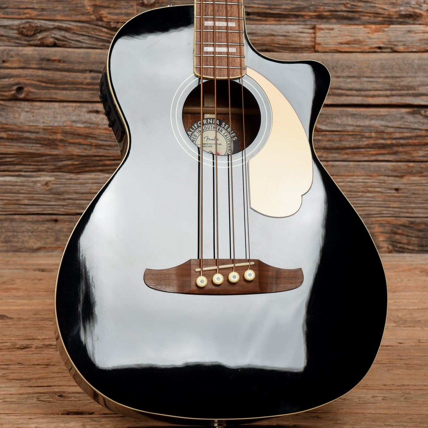 Fender California Series Kingman Bass V2 Black 2021 Bass Guitars / 4-String