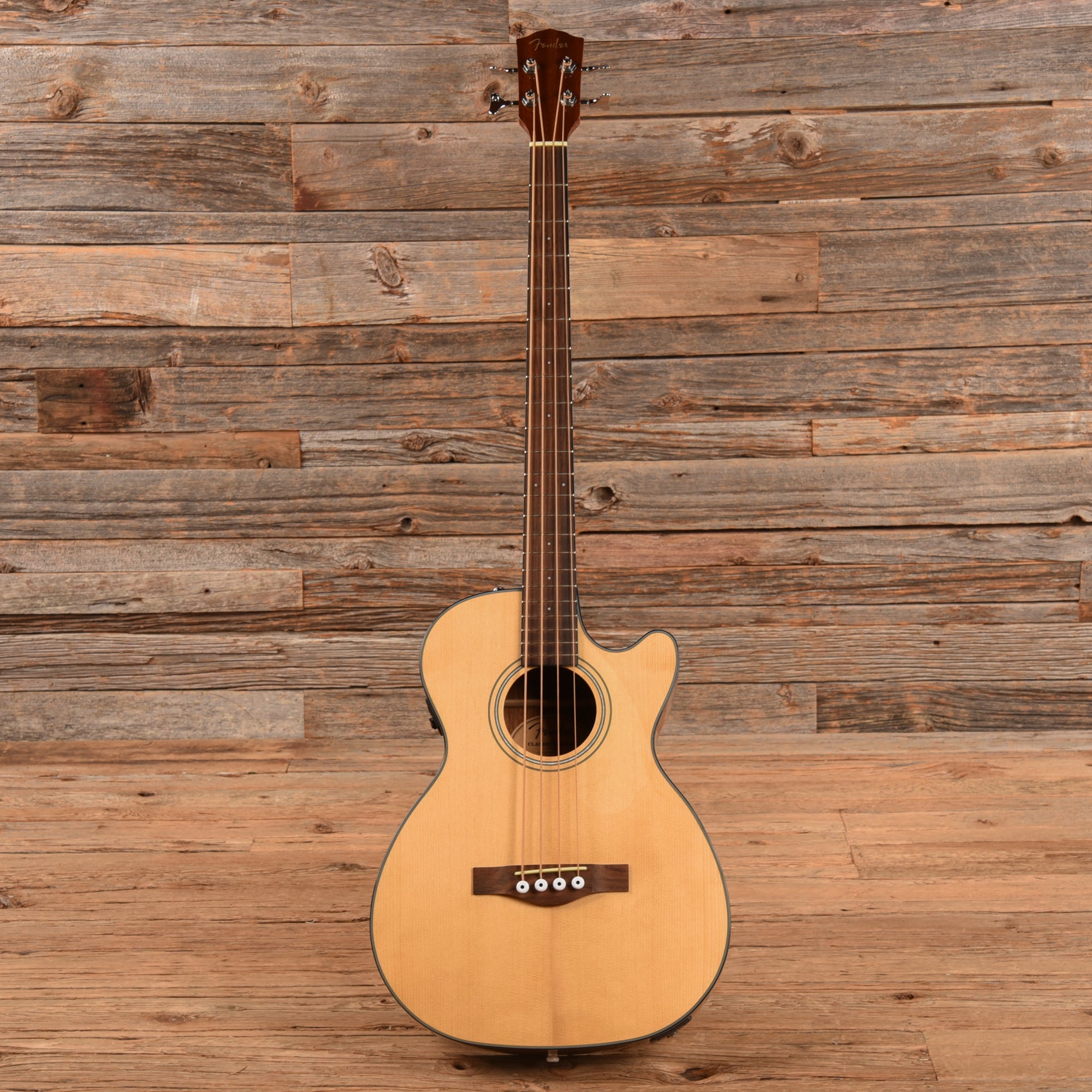 Fender CB-60SCE Natural 2018 Bass Guitars / 4-String