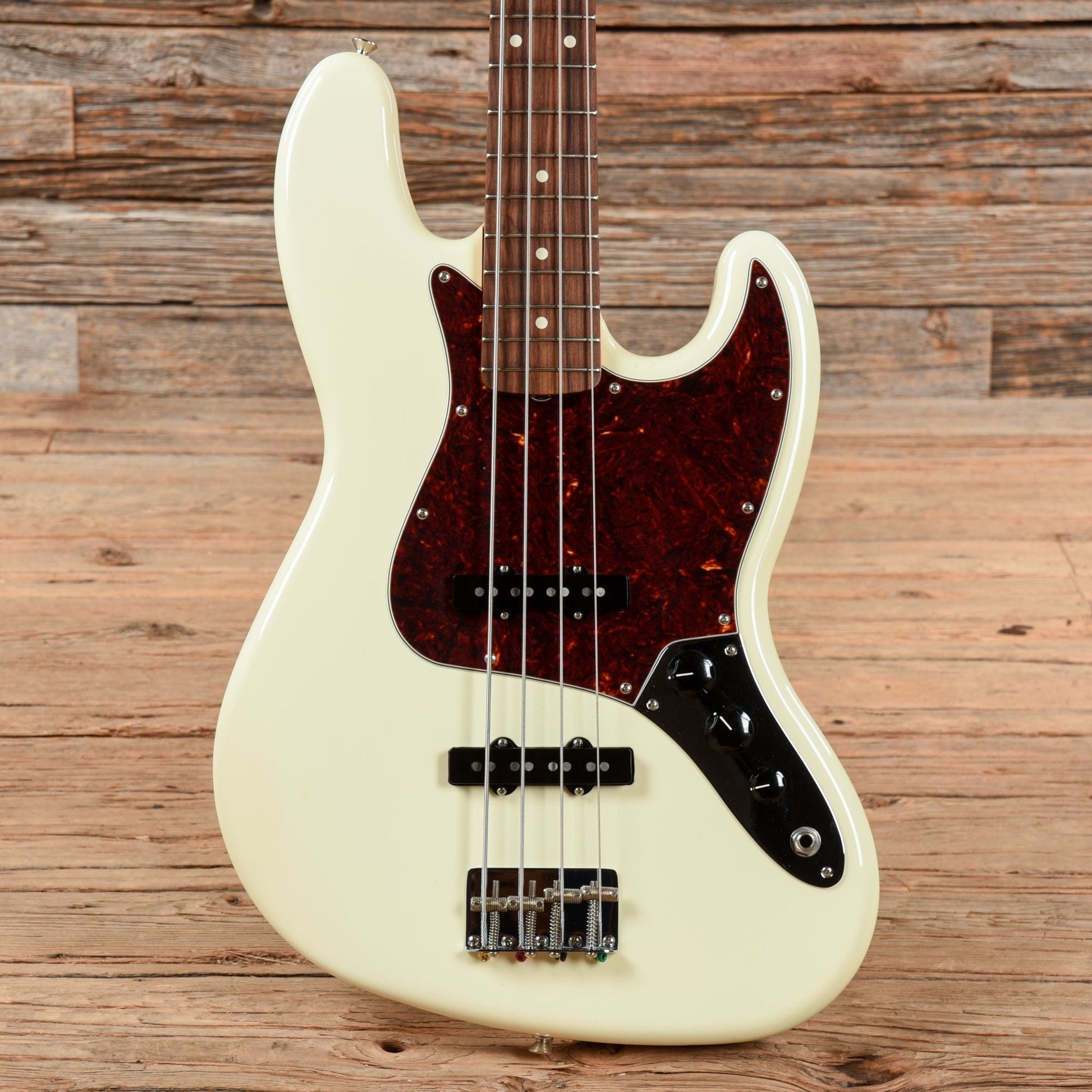 Fender Classic Series 60's Jazz Bass Lacquer Olympic White 2018 Bass Guitars / 4-String