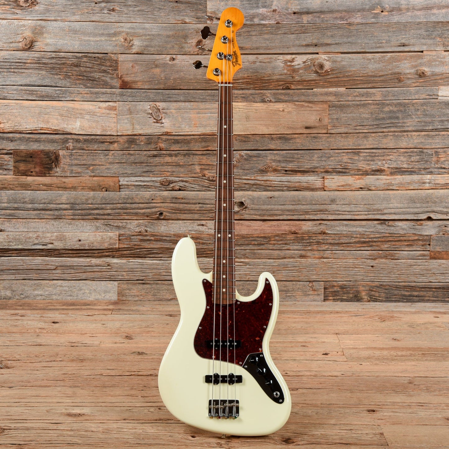 Fender Classic Series 60's Jazz Bass Lacquer Olympic White 2018 Bass Guitars / 4-String
