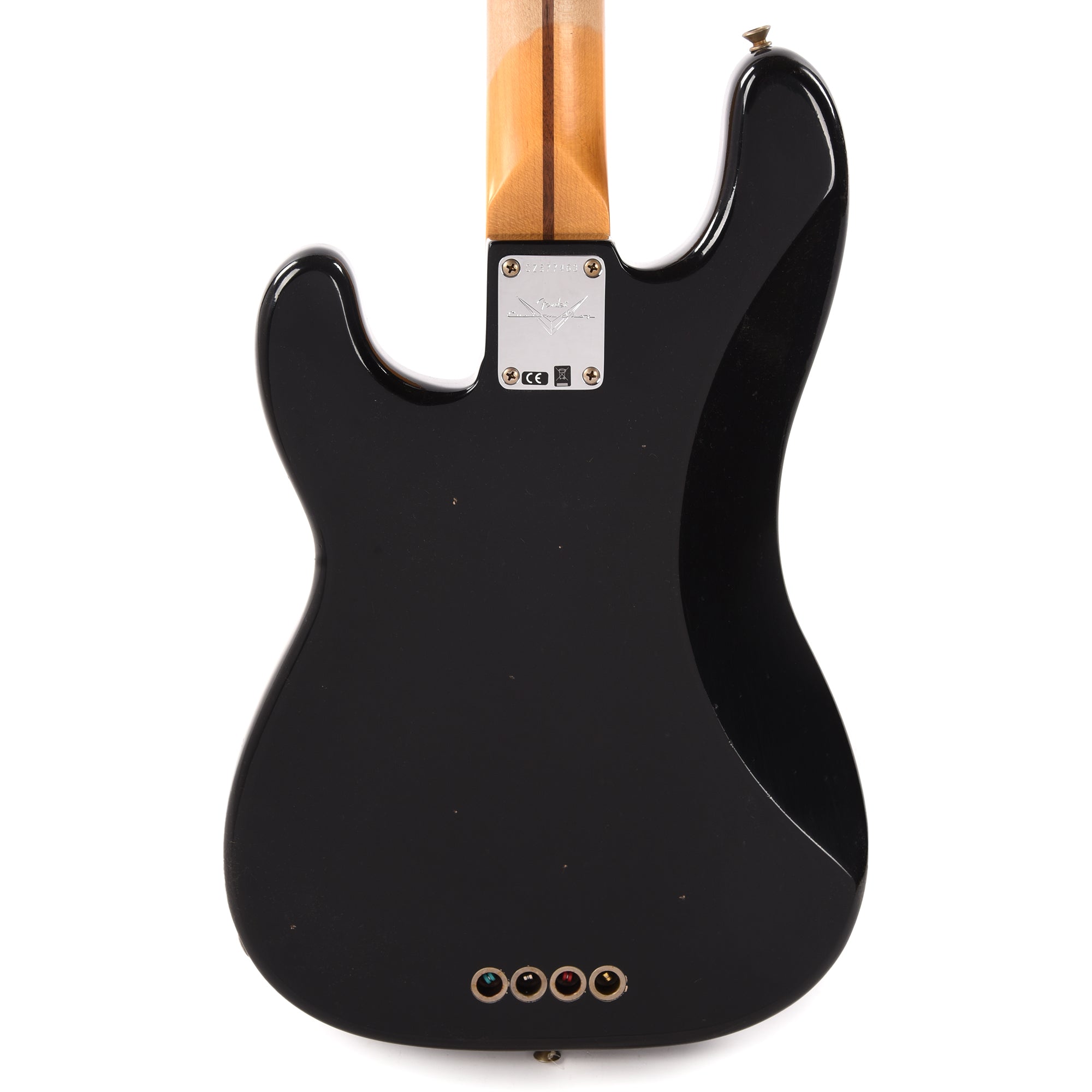 Fender Custom Shop 1954 Precision Bass Journeyman Relic Aged Black Bass Guitars / 4-String