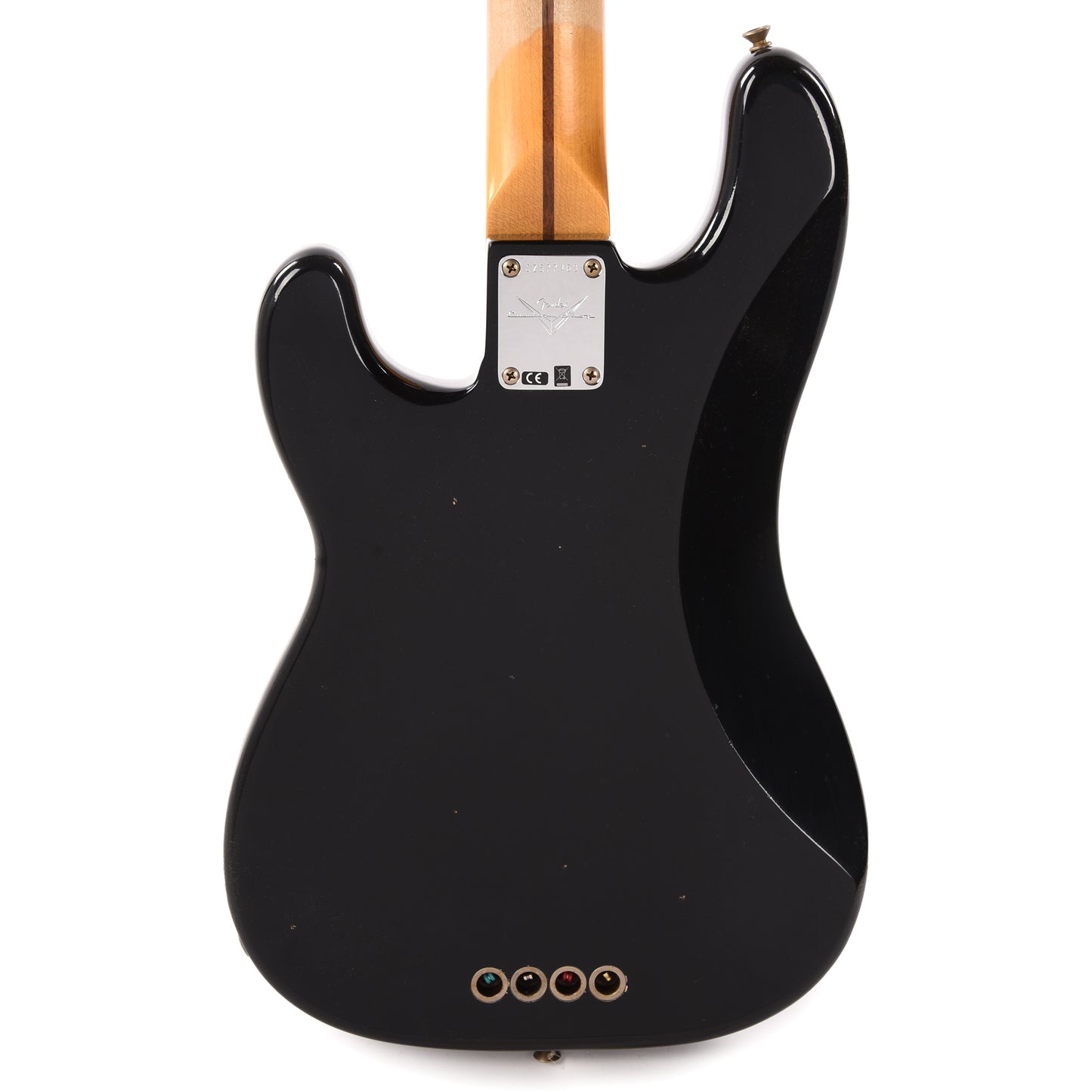 Fender Custom Shop 1954 Precision Bass Journeyman Relic Aged Black Bass Guitars / 4-String