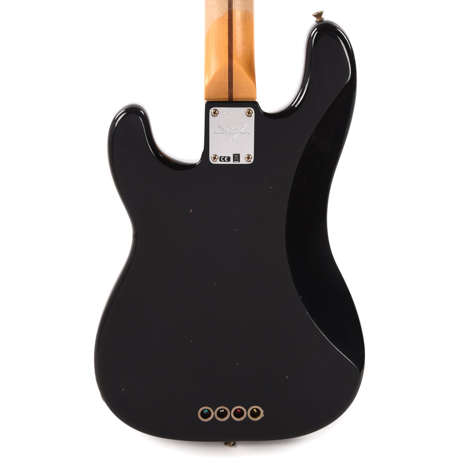 Fender Custom Shop 1954 Precision Bass Journeyman Relic Aged Black Bass Guitars / 4-String