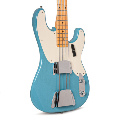 Fender Custom Shop 1955 Precision Bass Deluxe Closet Classic Faded Taos Turquoise Bass Guitars / 4-String