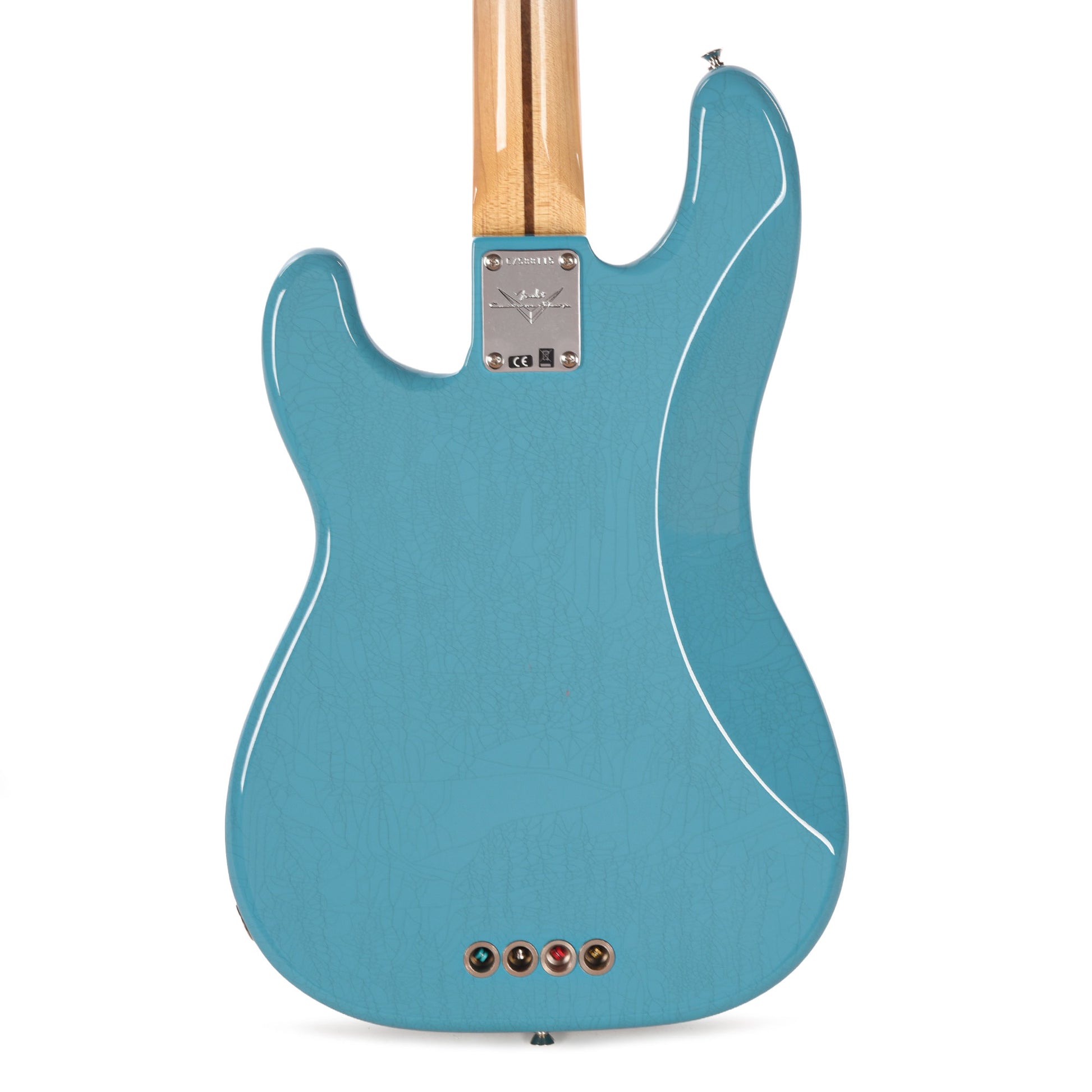 Fender Custom Shop 1955 Precision Bass Deluxe Closet Classic Faded Taos Turquoise Bass Guitars / 4-String