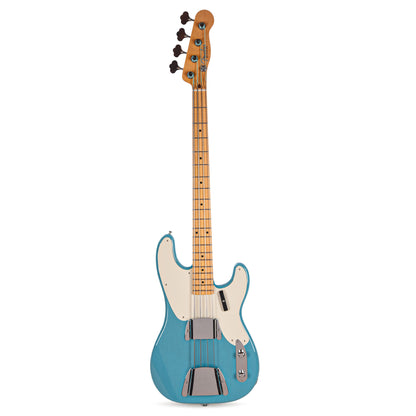 Fender Custom Shop 1955 Precision Bass Deluxe Closet Classic Faded Taos Turquoise Bass Guitars / 4-String