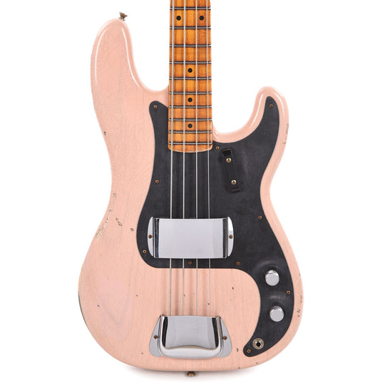 Fender Custom Shop 1957 Precision Bass Ash Relic Aged Trans Shell Pink Bass Guitars / 4-String