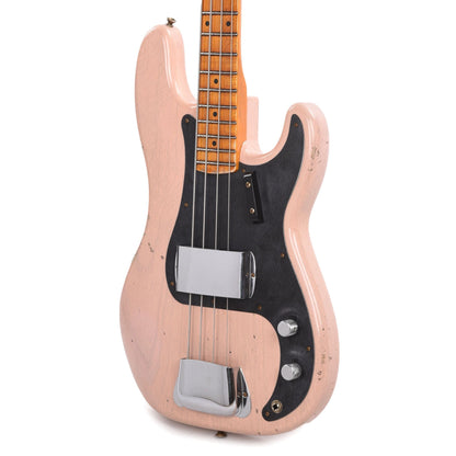 Fender Custom Shop 1957 Precision Bass Ash Relic Aged Trans Shell Pink Bass Guitars / 4-String