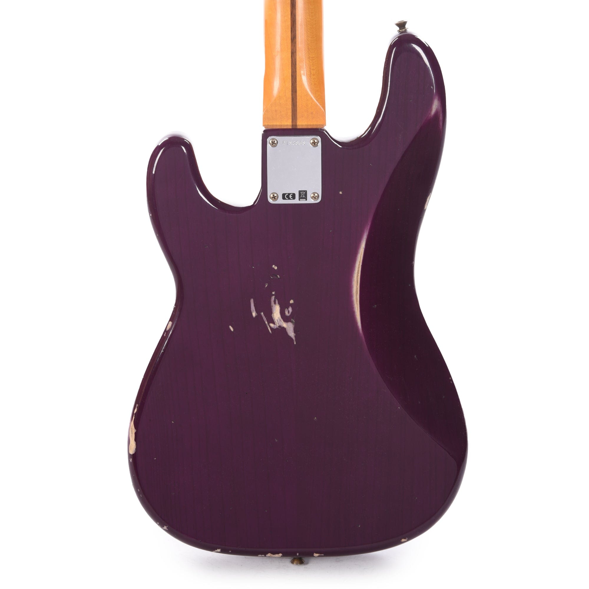 Fender Custom Shop 1957 Precision Bass Ash Relic Faded Trans Midnight Purple Bass Guitars / 4-String