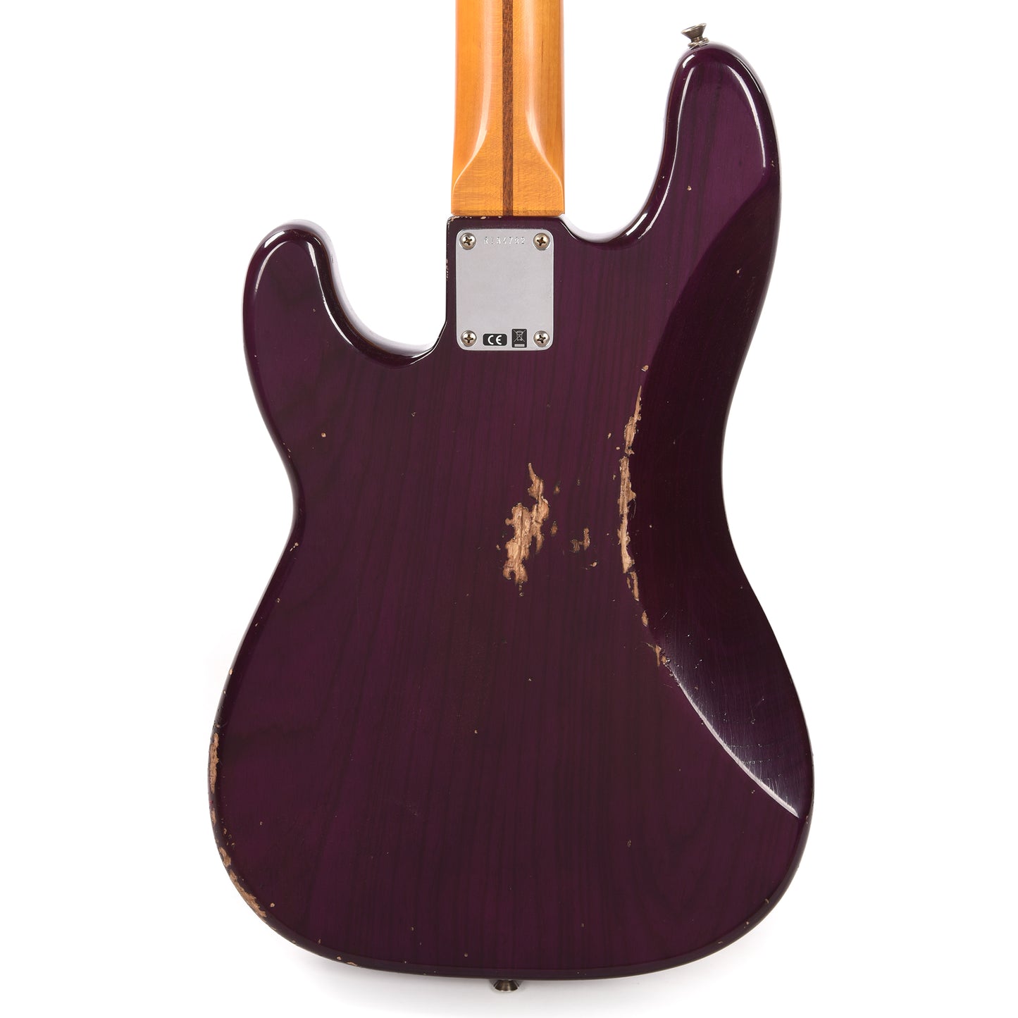 Fender Custom Shop 1957 Precision Bass Ash Relic Faded Trans Midnight Purple Bass Guitars / 4-String