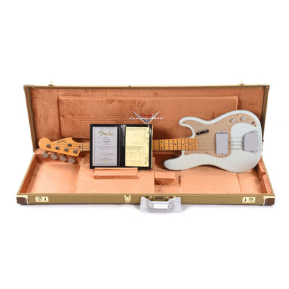 Fender Custom Shop 1957 Precision Bass Journeyman Aged Sonic Blue Bass Guitars / 4-String