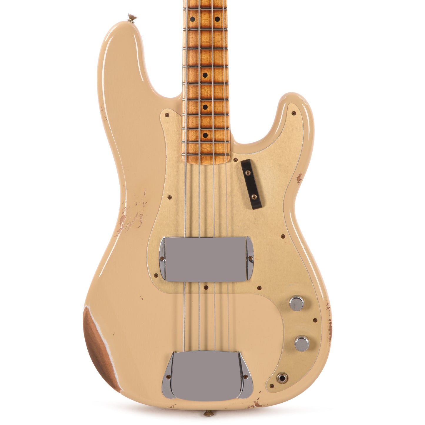 Fender Custom Shop 1958 Precision Bass Relic Aged Desert Sand Bass Guitars / 4-String