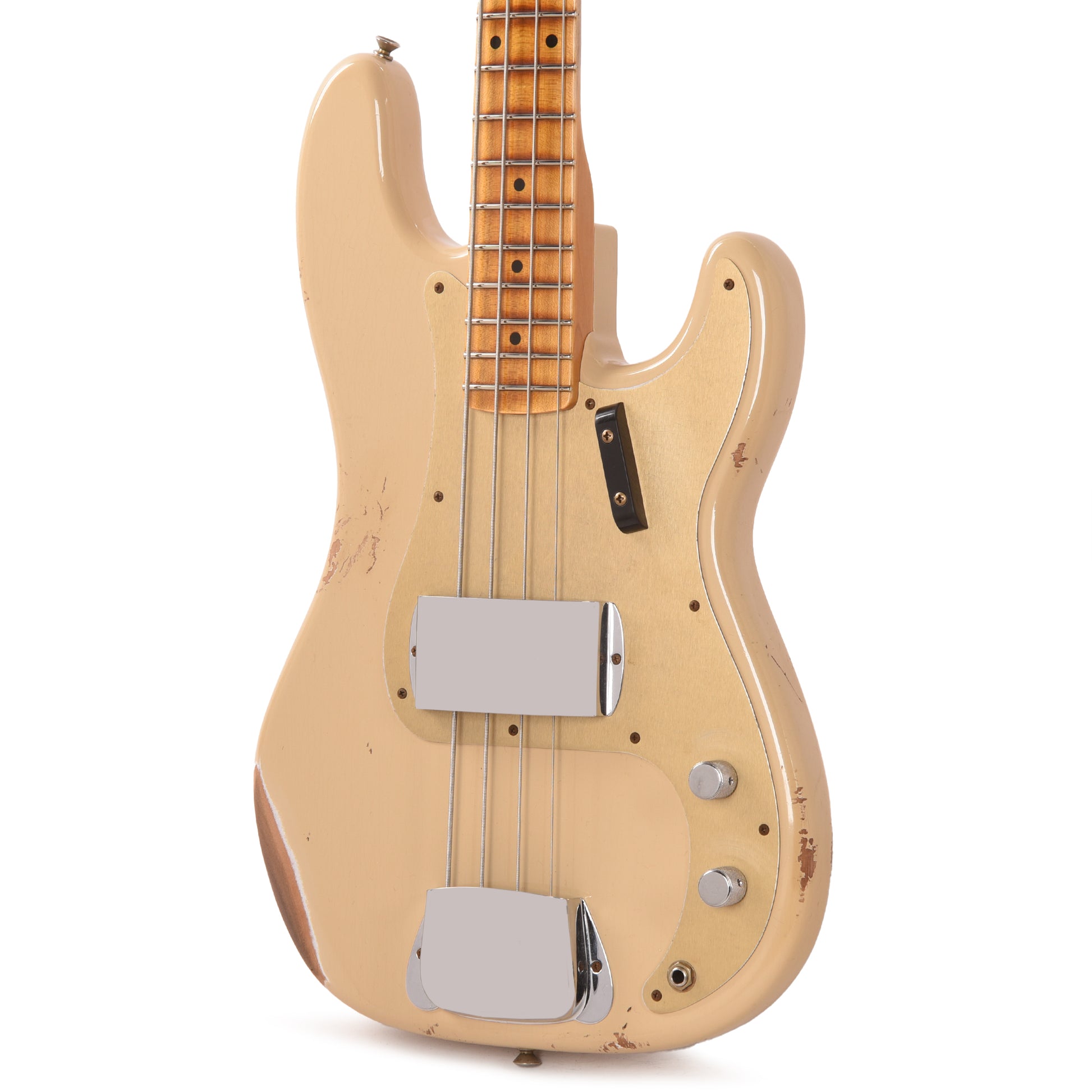 Fender Custom Shop 1958 Precision Bass Relic Aged Desert Sand Bass Guitars / 4-String