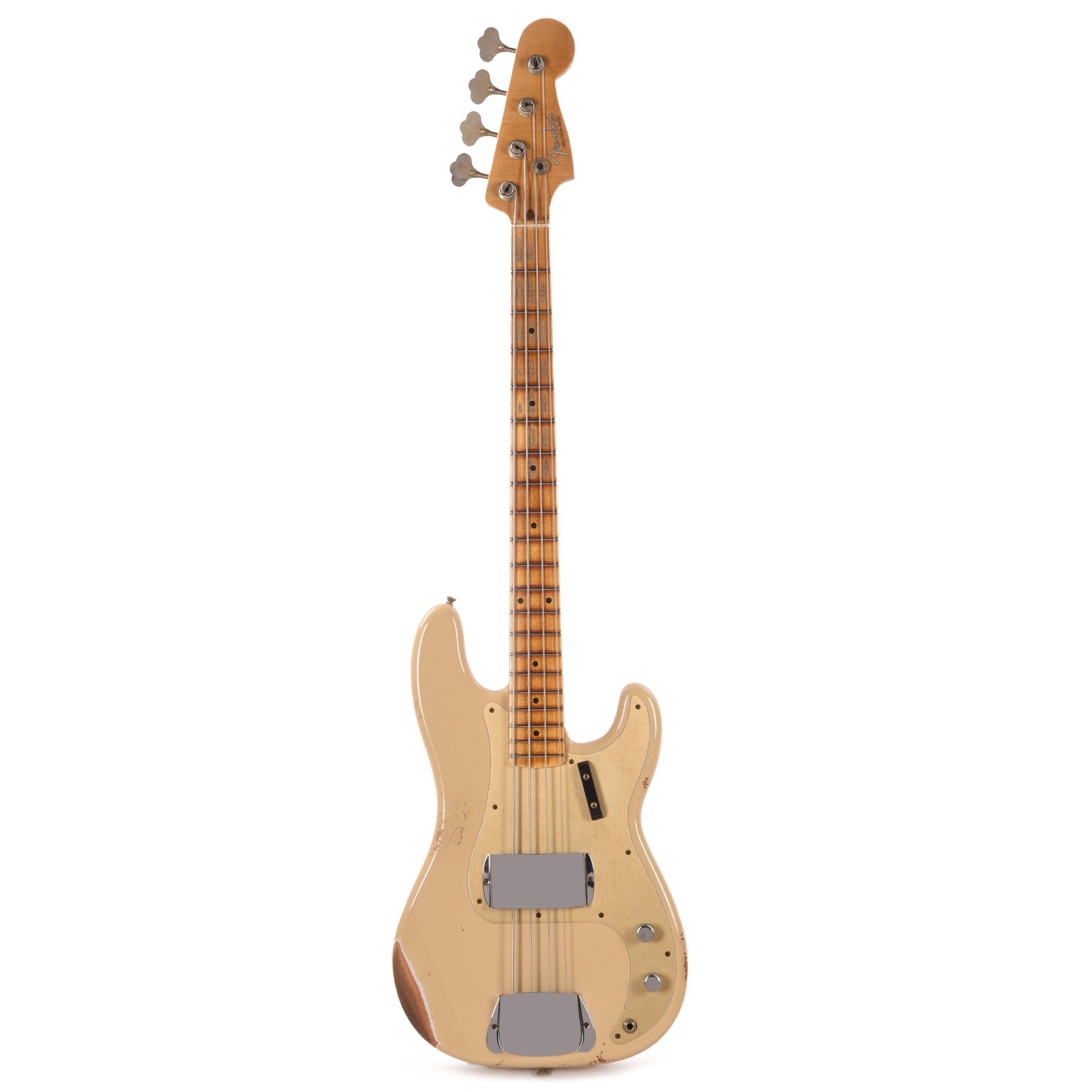 Fender Custom Shop 1958 Precision Bass Relic Aged Desert Sand Bass Guitars / 4-String