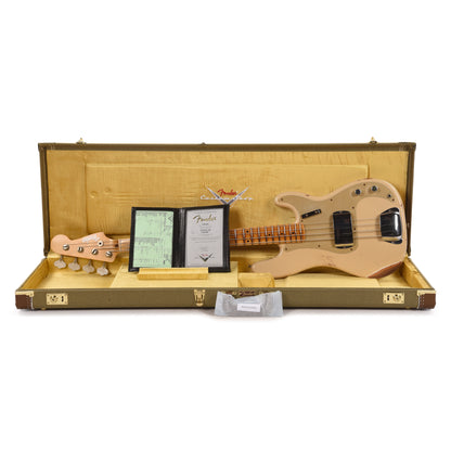 Fender Custom Shop 1958 Precision Bass Relic Aged Desert Sand Bass Guitars / 4-String
