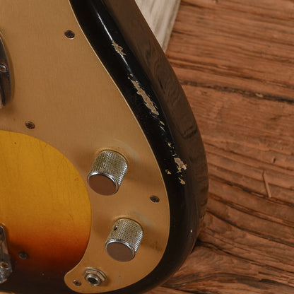 Fender Custom Shop 1959 Precision Bass Relic 3-Color Sunburst 2004 Bass Guitars / 4-String