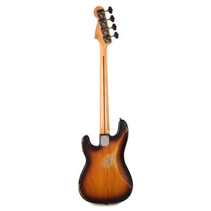Fender Custom Shop 1959 Precision Bass Relic Chocolate 3-Color Sunburst w/El Dorado Cowhide Pickguard Master Built by Dennis Galuszka Bass Guitars / 4-String