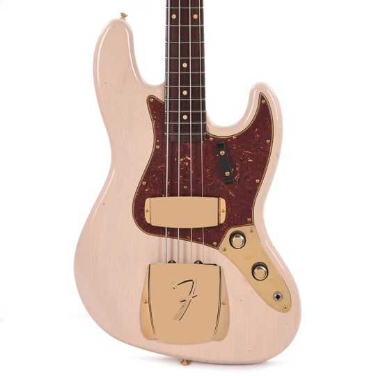 Fender Custom Shop 1960 Jazz Bass Ash Journeyman Relic Super Dirty White Blonde w/Rosewood Neck Bass Guitars / 4-String