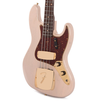 Fender Custom Shop 1960 Jazz Bass Ash Journeyman Relic Super Dirty White Blonde w/Rosewood Neck Bass Guitars / 4-String