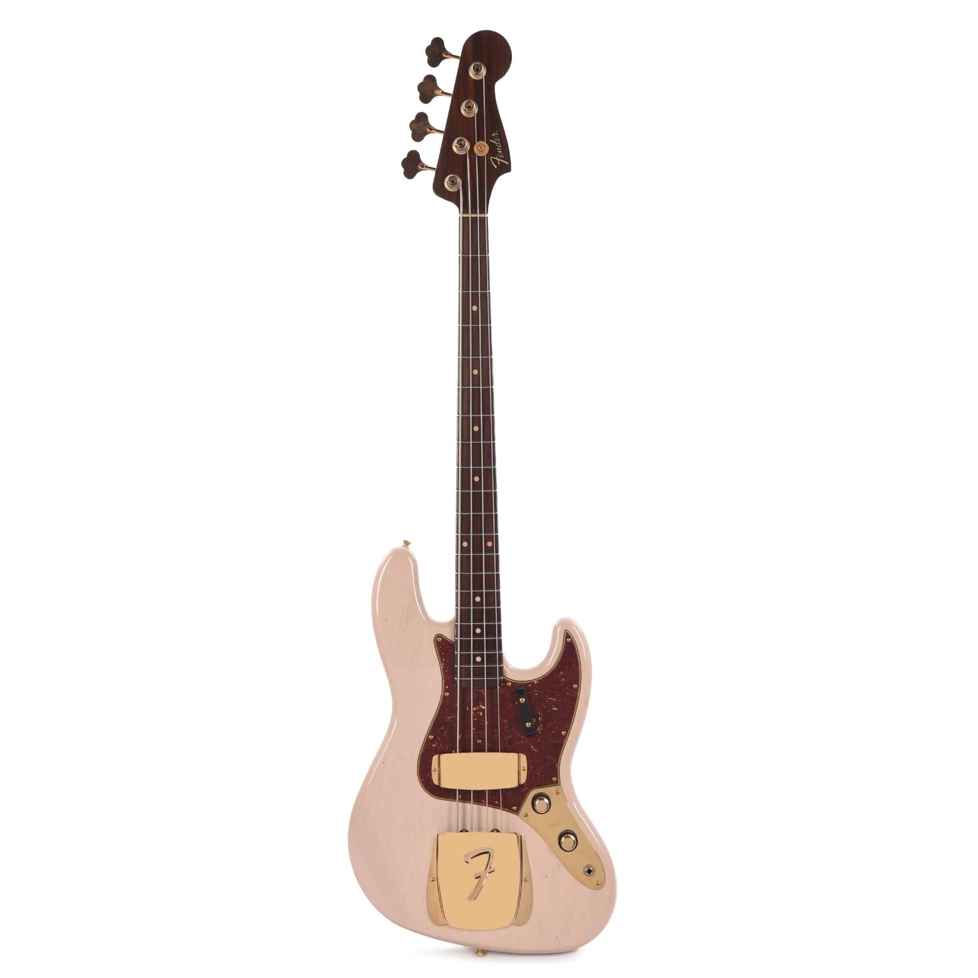 Fender Custom Shop 1960 Jazz Bass Ash Journeyman Relic Super Dirty White Blonde w/Rosewood Neck Bass Guitars / 4-String