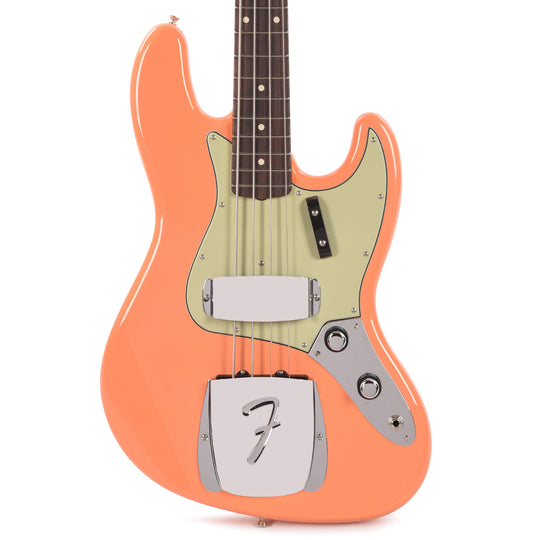Fender Custom Shop 1960 Jazz Bass Deluxe Closet Classic Aged Pacific Peach w/Painted Headcap Bass Guitars / 4-String