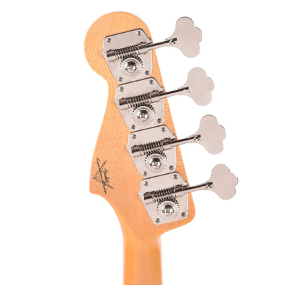 Fender Custom Shop 1960 Jazz Bass Deluxe Closet Classic Aged Pacific Peach w/Painted Headcap Bass Guitars / 4-String
