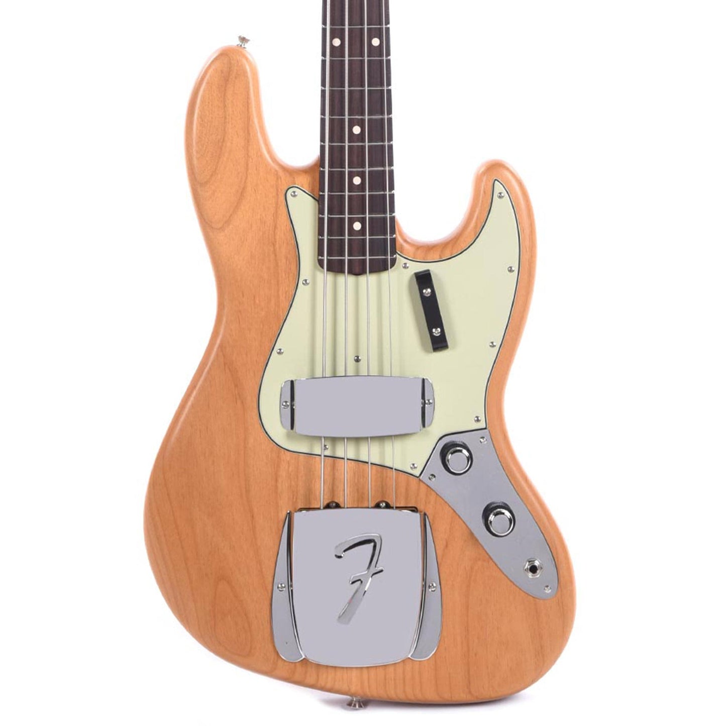 Fender Custom Shop 1960 Jazz Bass Deluxe Closet Classic Aged Satin Natural Bass Guitars / 4-String